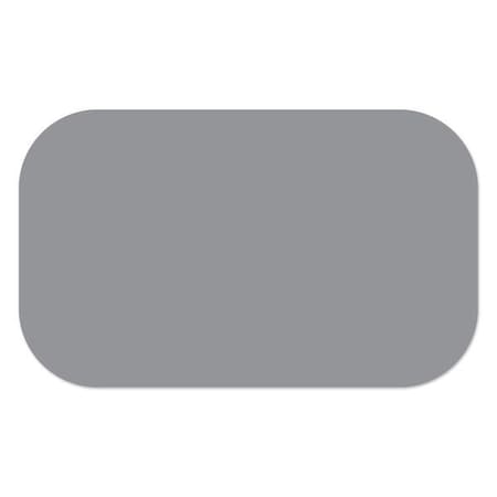 Ergomat 3inx6in DuraStripe Xtreme Rounded Strip Grey, 50PK DSX-STRIP-3x6R-GY-KIT